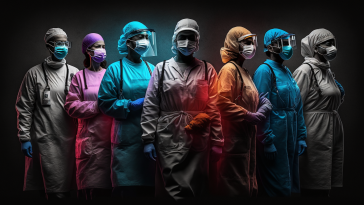 Healthcare workers responding to the COVID-19 pandemic