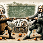 Einstein and Newton Engaged in a Tug of War