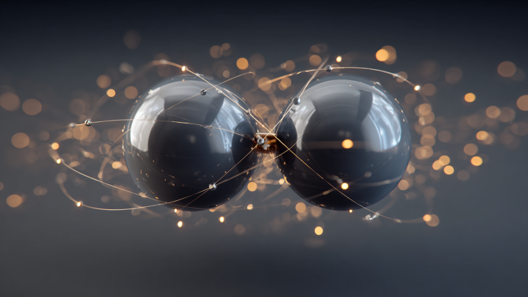 Atoms Forming A Molecule