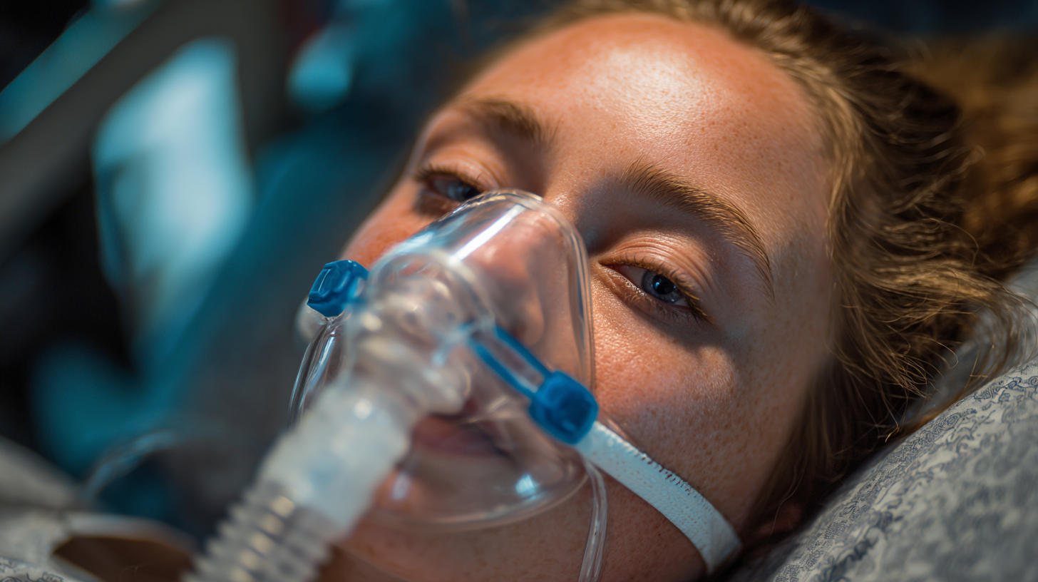 Person Receiving Anaesthetic