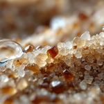 Macro Image of Beach Sand